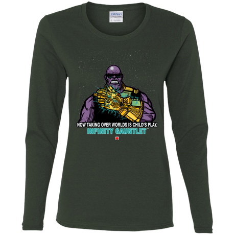 T-Shirts Forest / S Infinity Gear Women's Long Sleeve T-Shirt