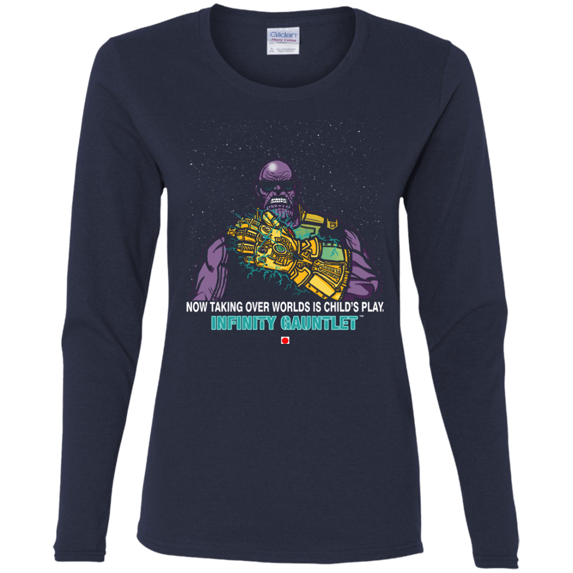 T-Shirts Navy / S Infinity Gear Women's Long Sleeve T-Shirt