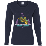 T-Shirts Navy / S Infinity Gear Women's Long Sleeve T-Shirt