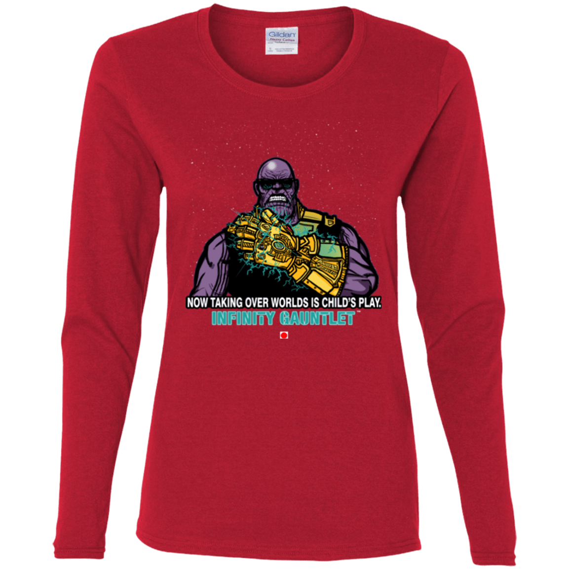 T-Shirts Red / S Infinity Gear Women's Long Sleeve T-Shirt