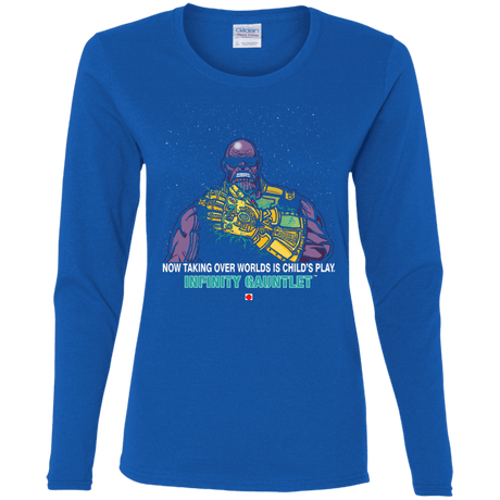 T-Shirts Royal / S Infinity Gear Women's Long Sleeve T-Shirt