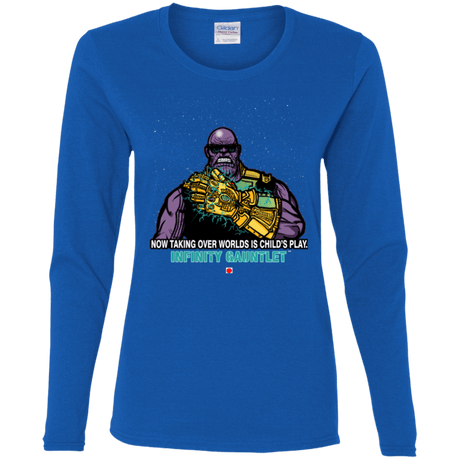 T-Shirts Royal / S Infinity Gear Women's Long Sleeve T-Shirt