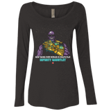 T-Shirts Vintage Black / S Infinity Gear Women's Triblend Long Sleeve Shirt