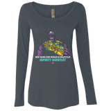 T-Shirts Vintage Navy / S Infinity Gear Women's Triblend Long Sleeve Shirt