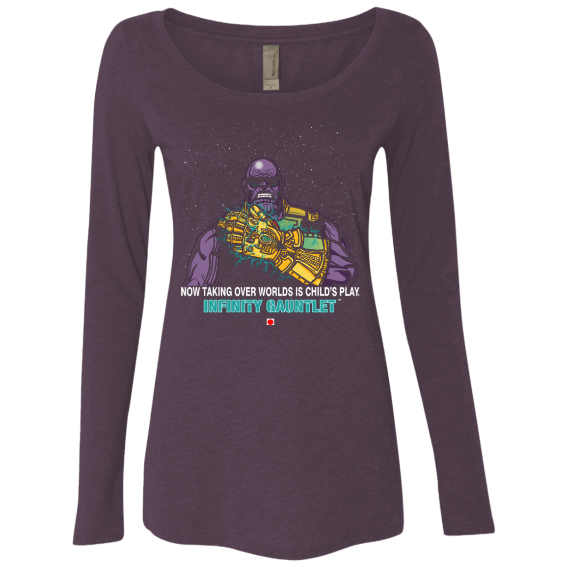 T-Shirts Vintage Purple / S Infinity Gear Women's Triblend Long Sleeve Shirt