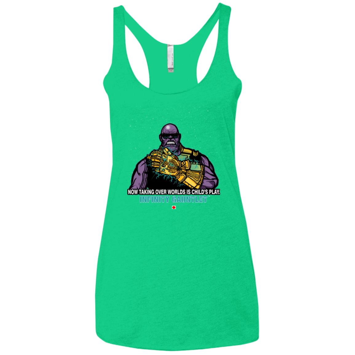 T-Shirts Envy / X-Small Infinity Gear Women's Triblend Racerback Tank