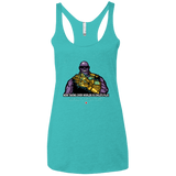 T-Shirts Tahiti Blue / X-Small Infinity Gear Women's Triblend Racerback Tank