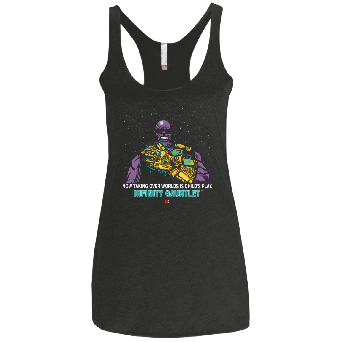 T-Shirts Vintage Black / X-Small Infinity Gear Women's Triblend Racerback Tank