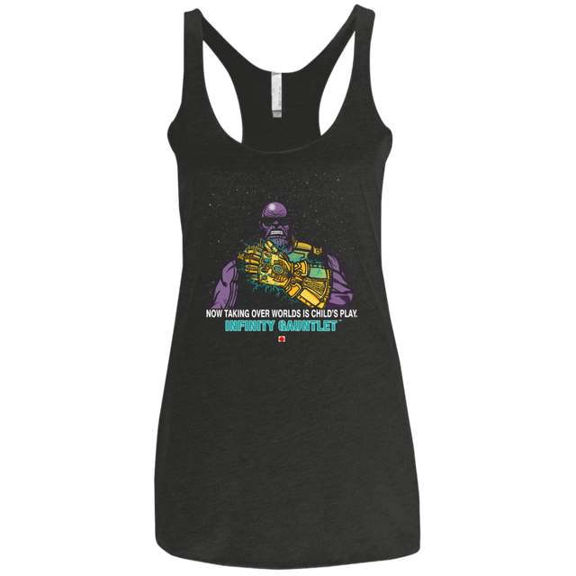 T-Shirts Vintage Black / X-Small Infinity Gear Women's Triblend Racerback Tank