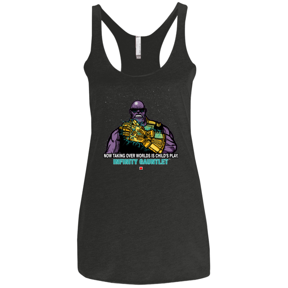 T-Shirts Vintage Black / X-Small Infinity Gear Women's Triblend Racerback Tank