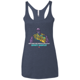 T-Shirts Vintage Navy / X-Small Infinity Gear Women's Triblend Racerback Tank