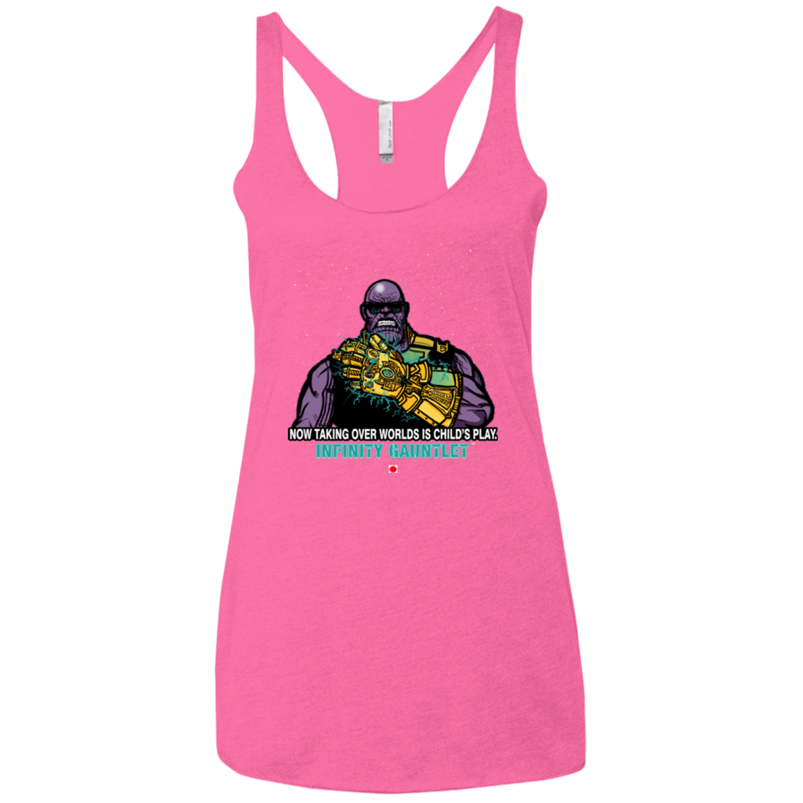 T-Shirts Vintage Pink / X-Small Infinity Gear Women's Triblend Racerback Tank