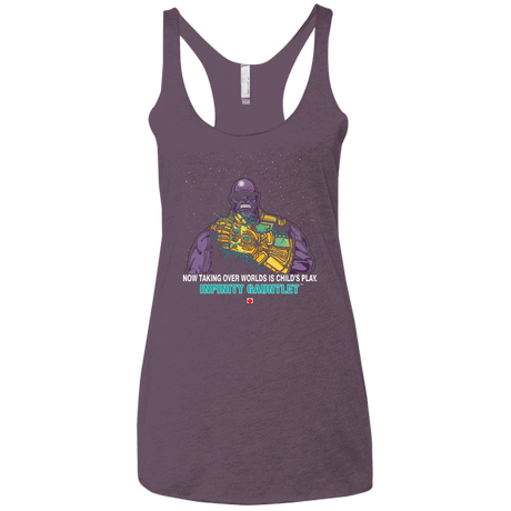 T-Shirts Vintage Purple / X-Small Infinity Gear Women's Triblend Racerback Tank