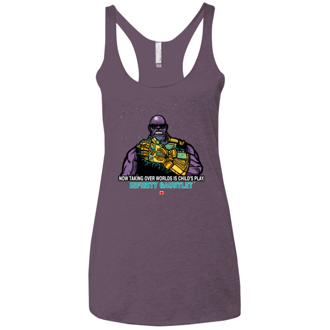 T-Shirts Vintage Purple / X-Small Infinity Gear Women's Triblend Racerback Tank