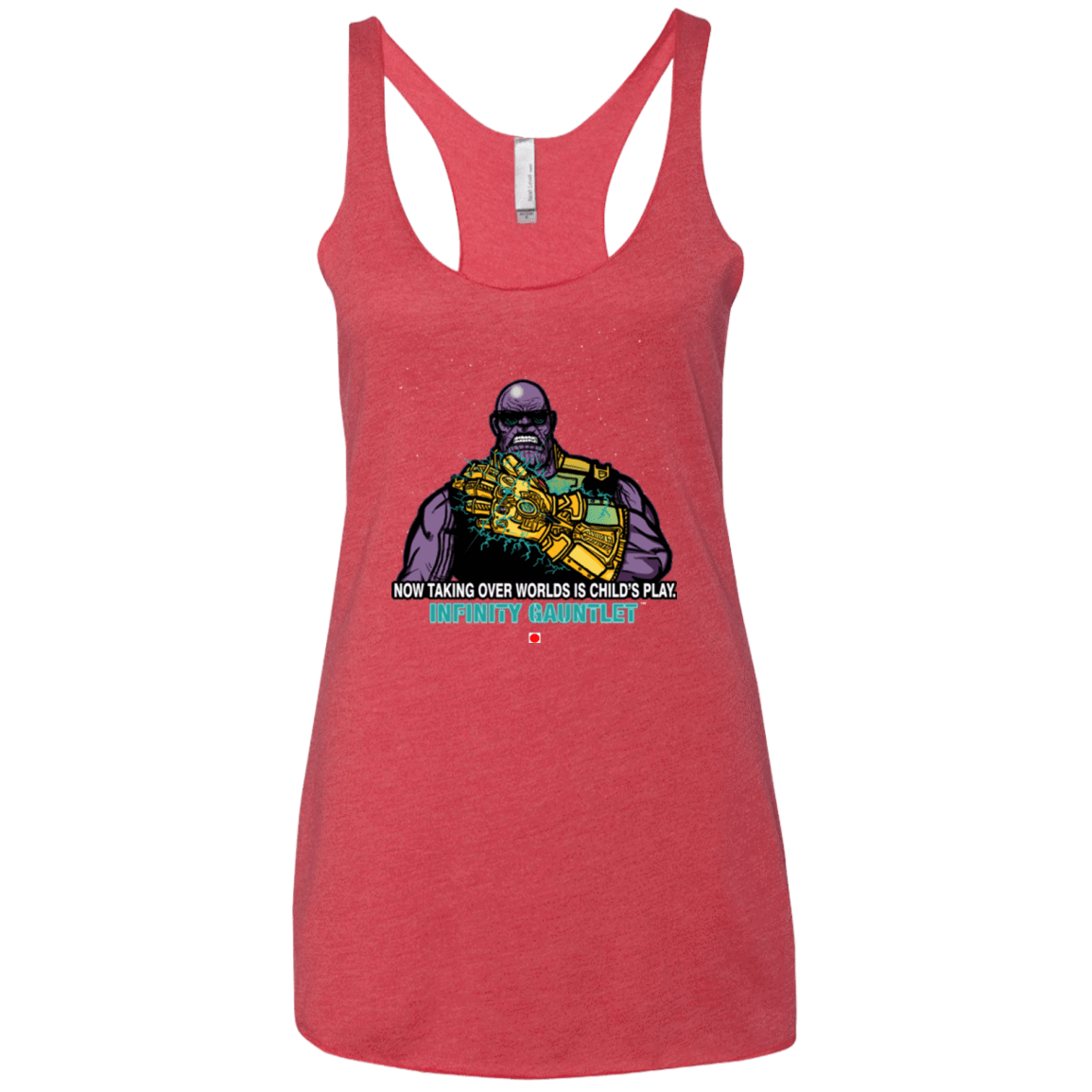 T-Shirts Vintage Red / X-Small Infinity Gear Women's Triblend Racerback Tank