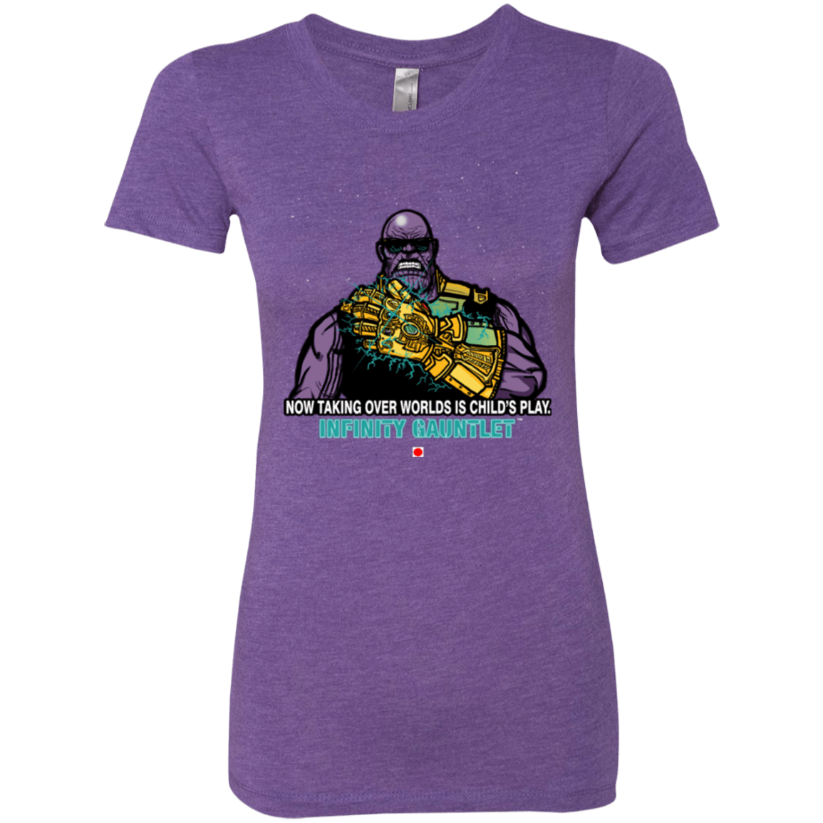 T-Shirts Purple Rush / S Infinity Gear Women's Triblend T-Shirt