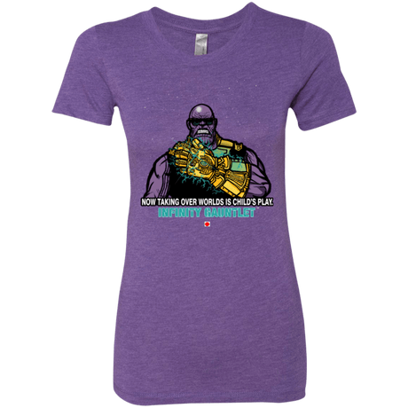 T-Shirts Purple Rush / S Infinity Gear Women's Triblend T-Shirt