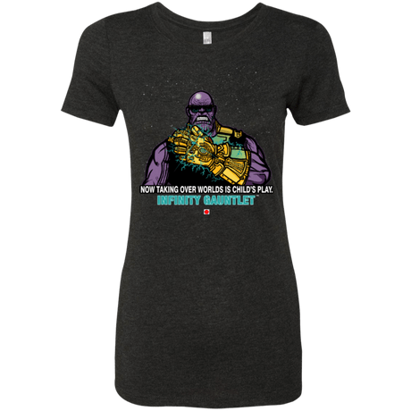 T-Shirts Vintage Black / S Infinity Gear Women's Triblend T-Shirt