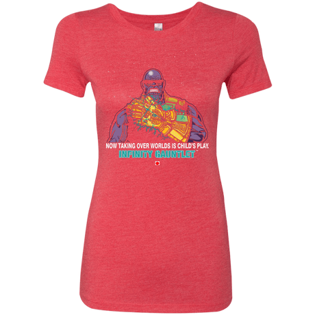 T-Shirts Vintage Red / S Infinity Gear Women's Triblend T-Shirt