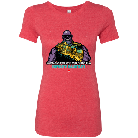 T-Shirts Vintage Red / S Infinity Gear Women's Triblend T-Shirt