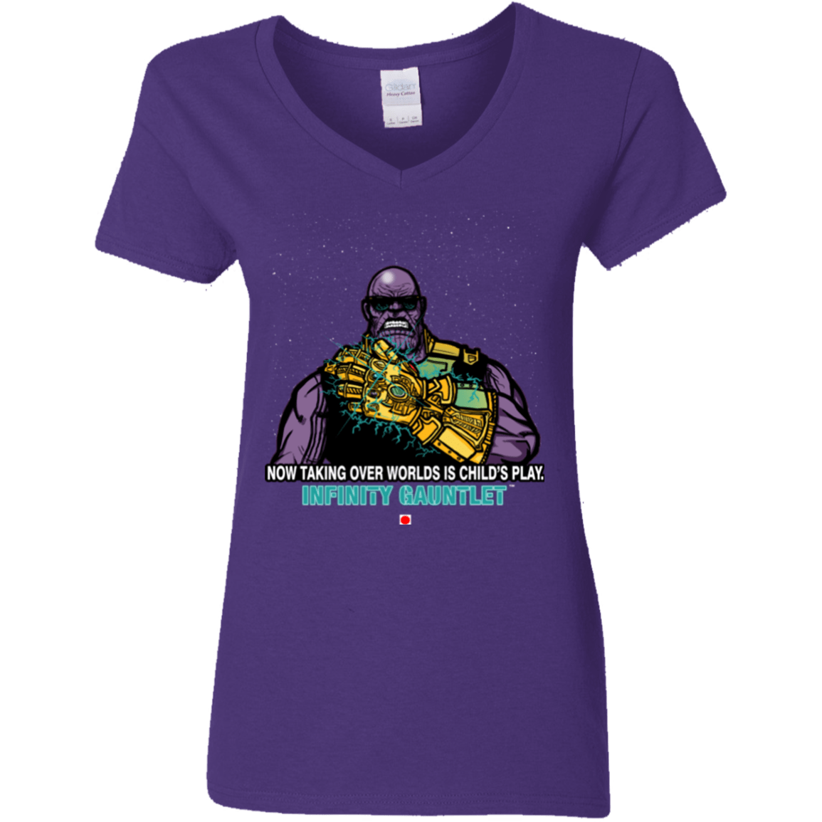 T-Shirts Purple / S Infinity Gear Women's V-Neck T-Shirt