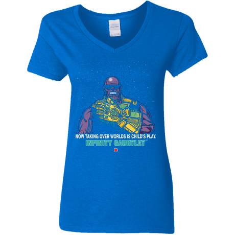 T-Shirts Royal / S Infinity Gear Women's V-Neck T-Shirt