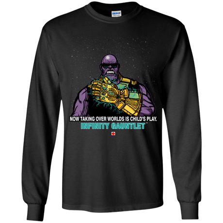 T-Shirts Black / YS Infinity Gear Youth Long Sleeve T-Shirt