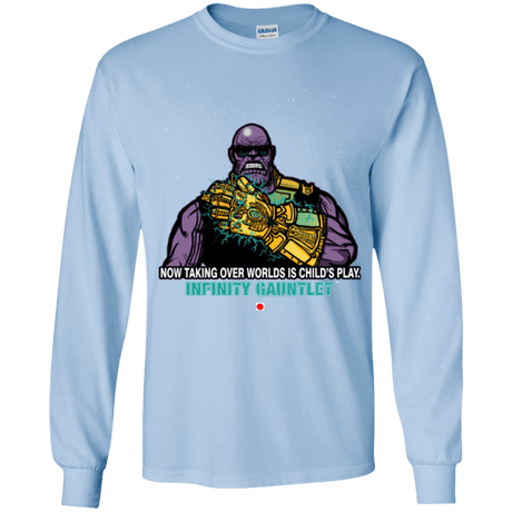 T-Shirts Light Blue / YS Infinity Gear Youth Long Sleeve T-Shirt