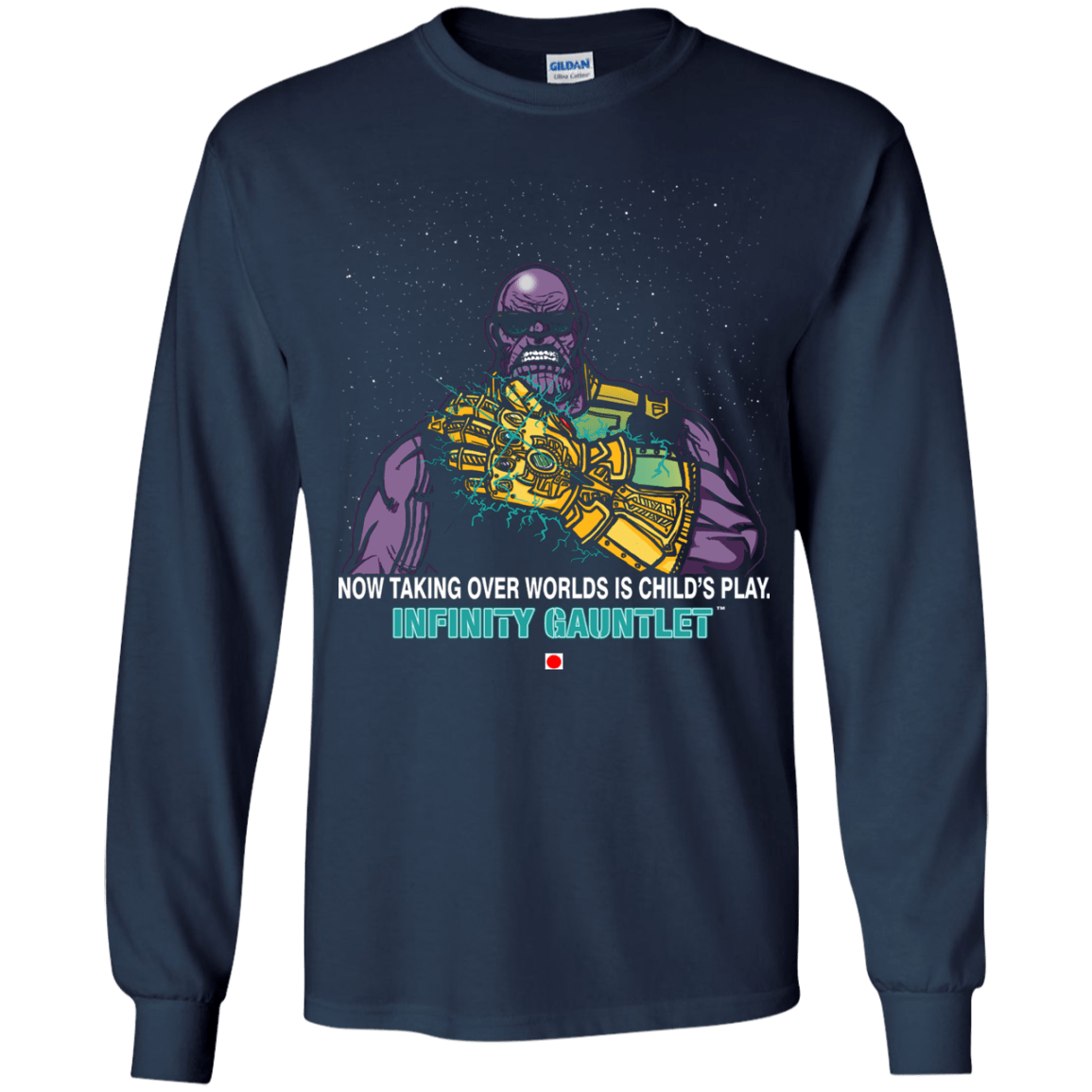 T-Shirts Navy / YS Infinity Gear Youth Long Sleeve T-Shirt