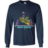 T-Shirts Navy / YS Infinity Gear Youth Long Sleeve T-Shirt