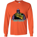 T-Shirts Orange / YS Infinity Gear Youth Long Sleeve T-Shirt