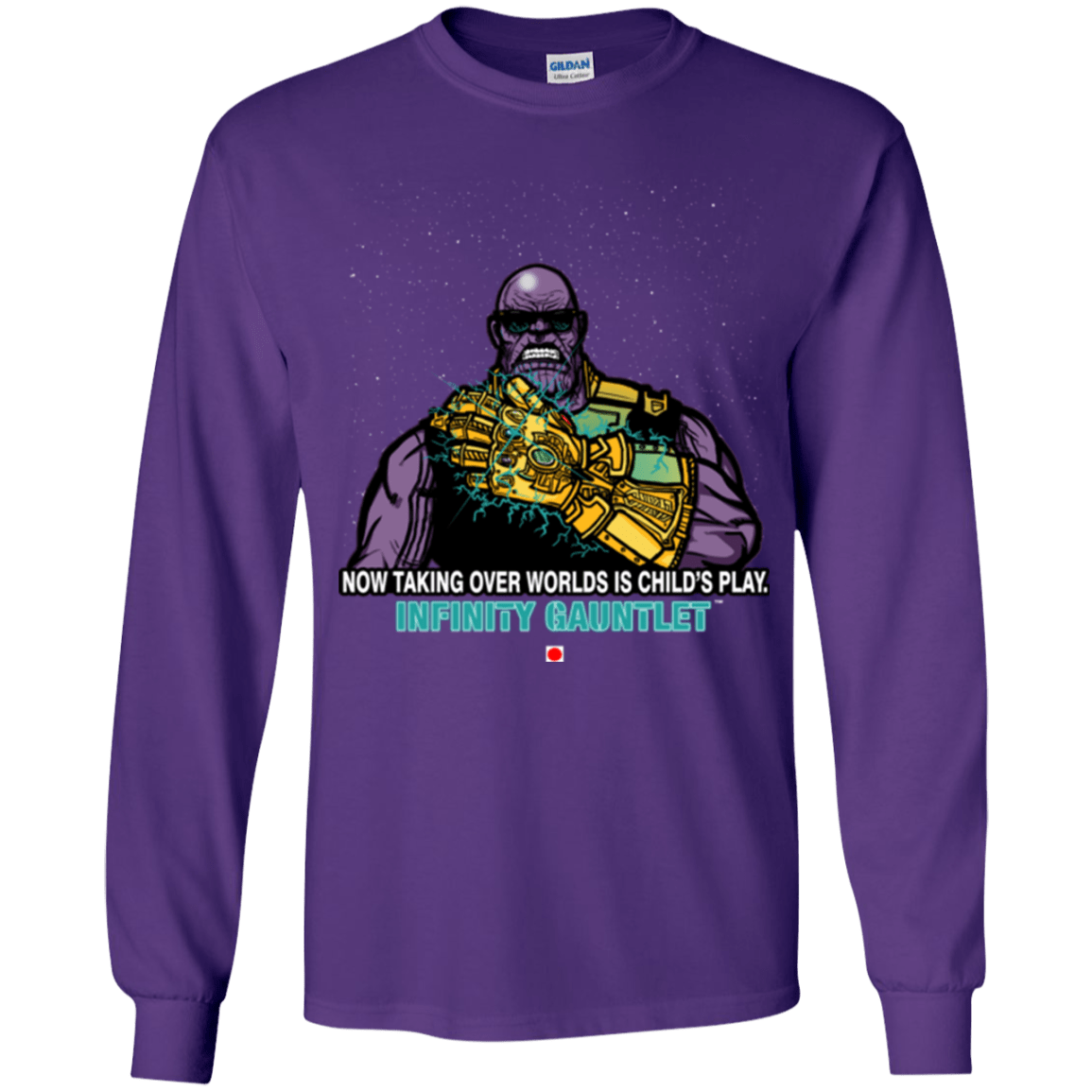T-Shirts Purple / YS Infinity Gear Youth Long Sleeve T-Shirt