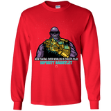 T-Shirts Red / YS Infinity Gear Youth Long Sleeve T-Shirt