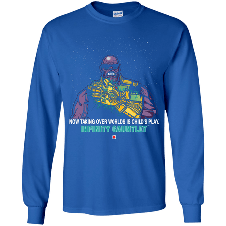 T-Shirts Royal / YS Infinity Gear Youth Long Sleeve T-Shirt