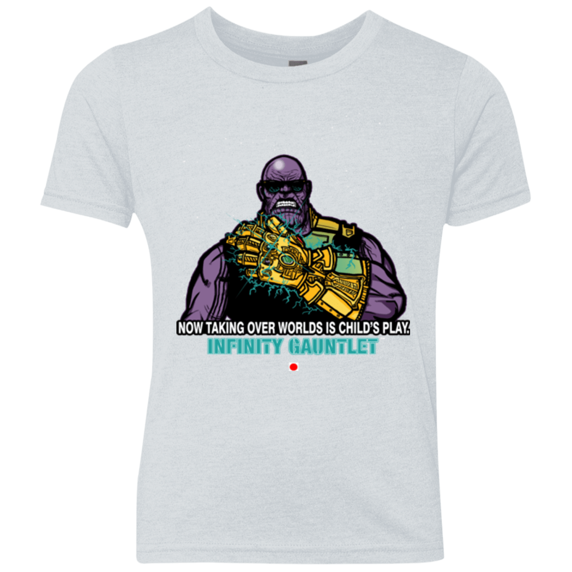 T-Shirts Heather White / YXS Infinity Gear Youth Triblend T-Shirt