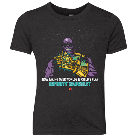 T-Shirts Vintage Black / YXS Infinity Gear Youth Triblend T-Shirt