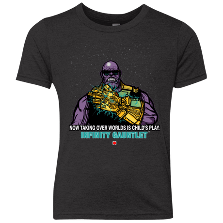 T-Shirts Vintage Black / YXS Infinity Gear Youth Triblend T-Shirt
