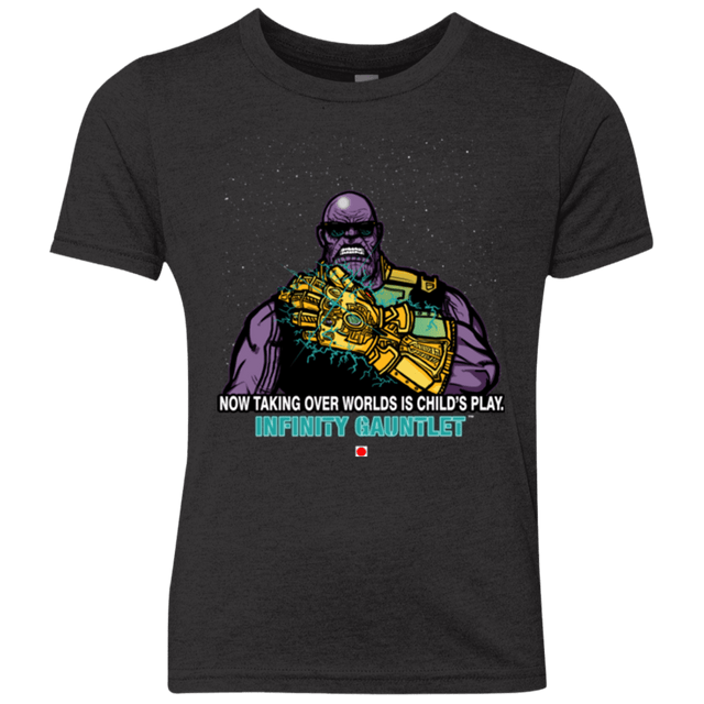 T-Shirts Vintage Black / YXS Infinity Gear Youth Triblend T-Shirt