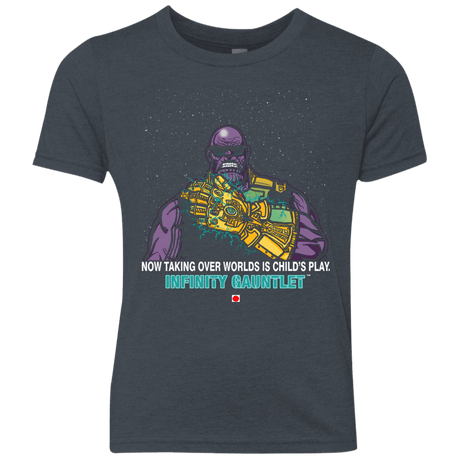 T-Shirts Vintage Navy / YXS Infinity Gear Youth Triblend T-Shirt