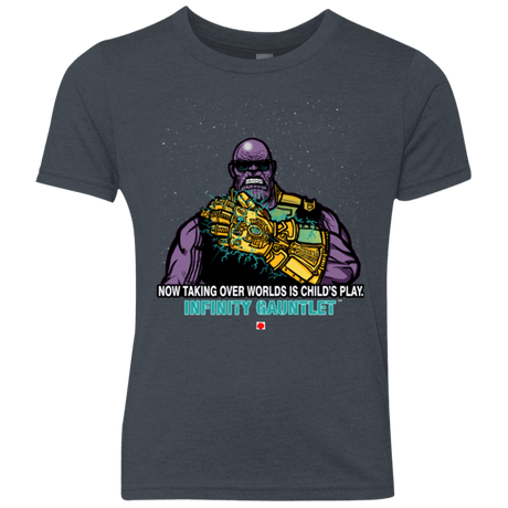 T-Shirts Vintage Navy / YXS Infinity Gear Youth Triblend T-Shirt