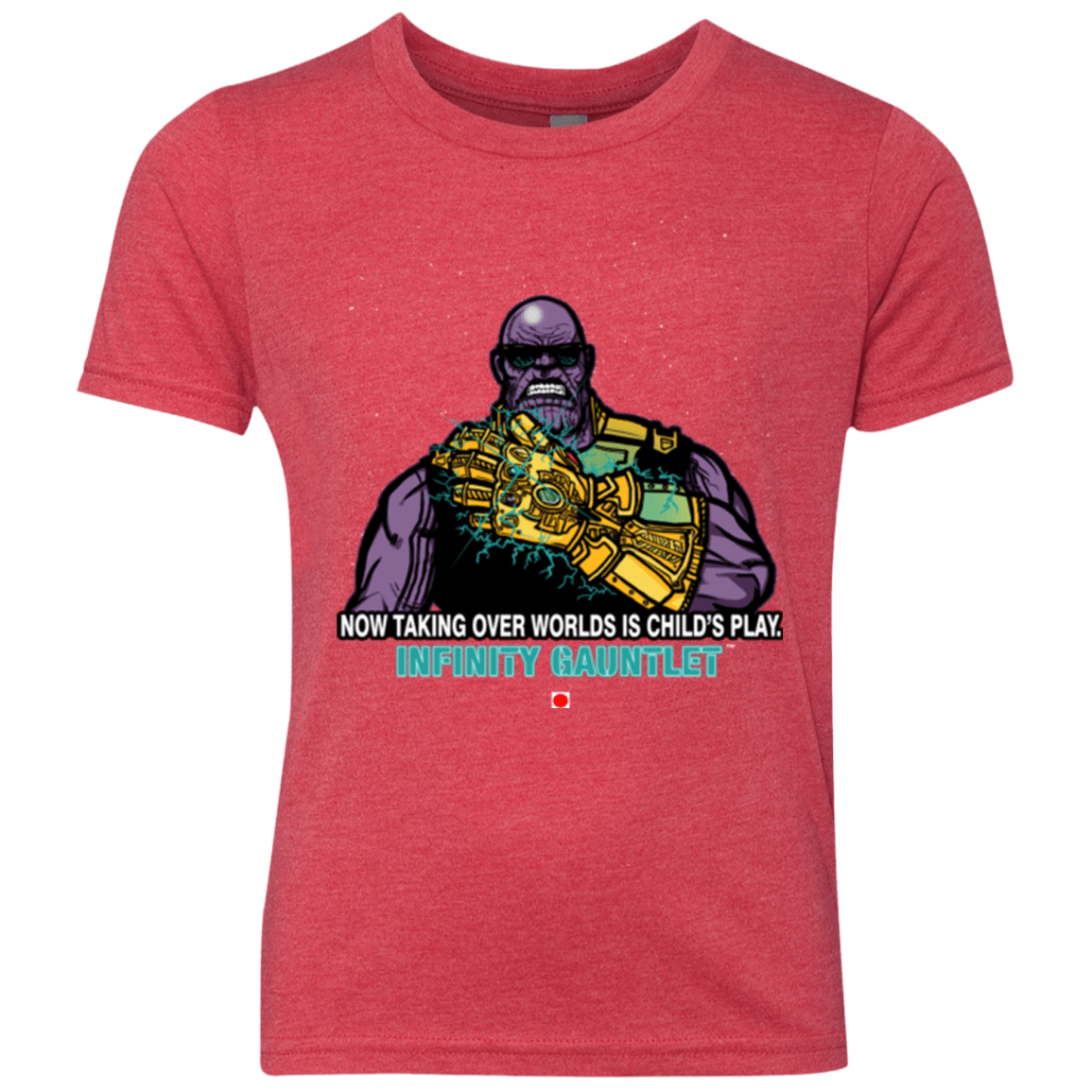 T-Shirts Vintage Red / YXS Infinity Gear Youth Triblend T-Shirt