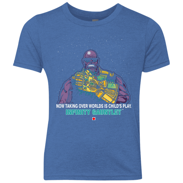 T-Shirts Vintage Royal / YXS Infinity Gear Youth Triblend T-Shirt