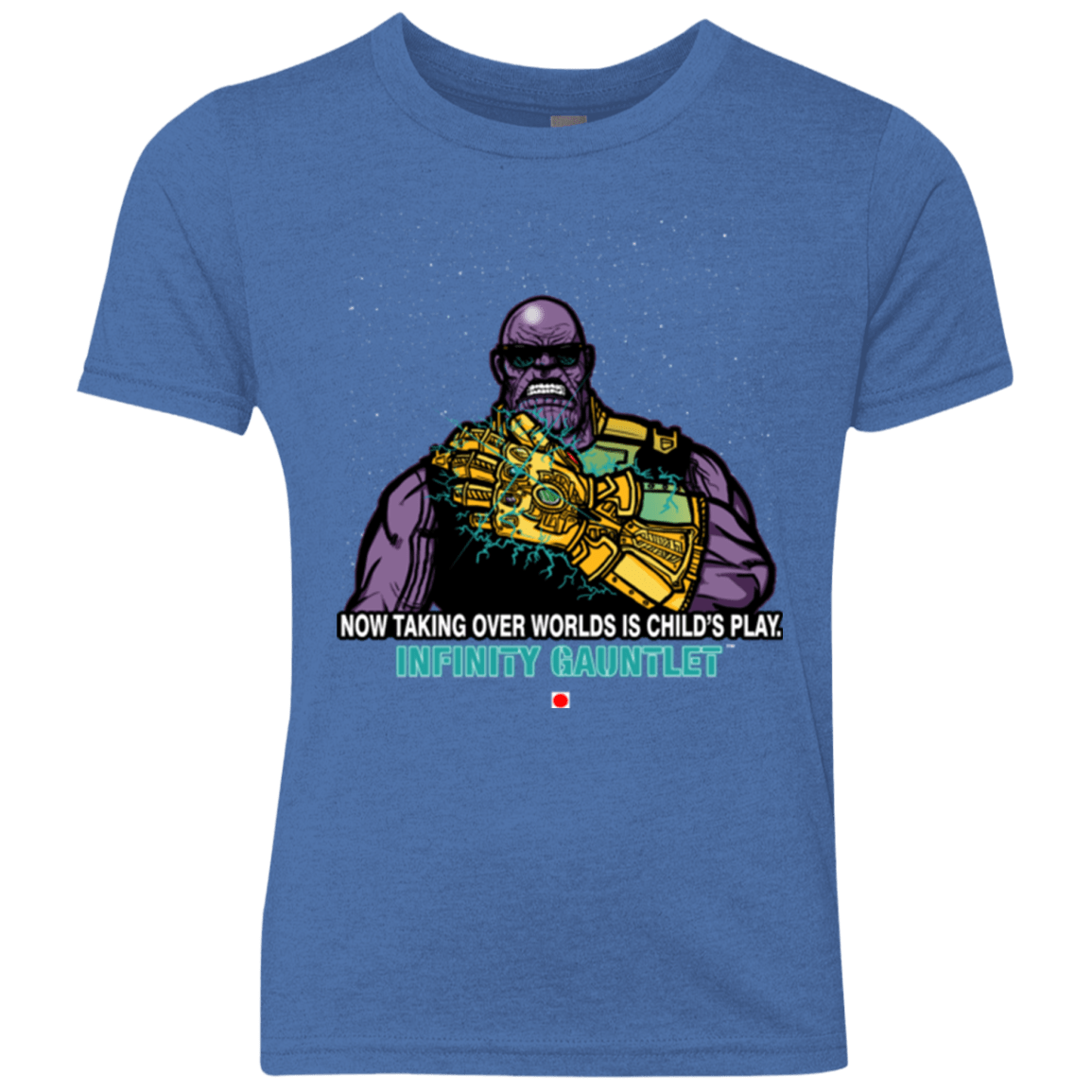 T-Shirts Vintage Royal / YXS Infinity Gear Youth Triblend T-Shirt