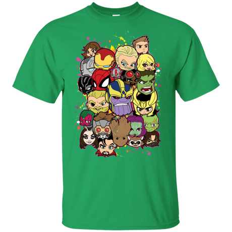 T-Shirts Irish Green / S Infinity Heads T-Shirt