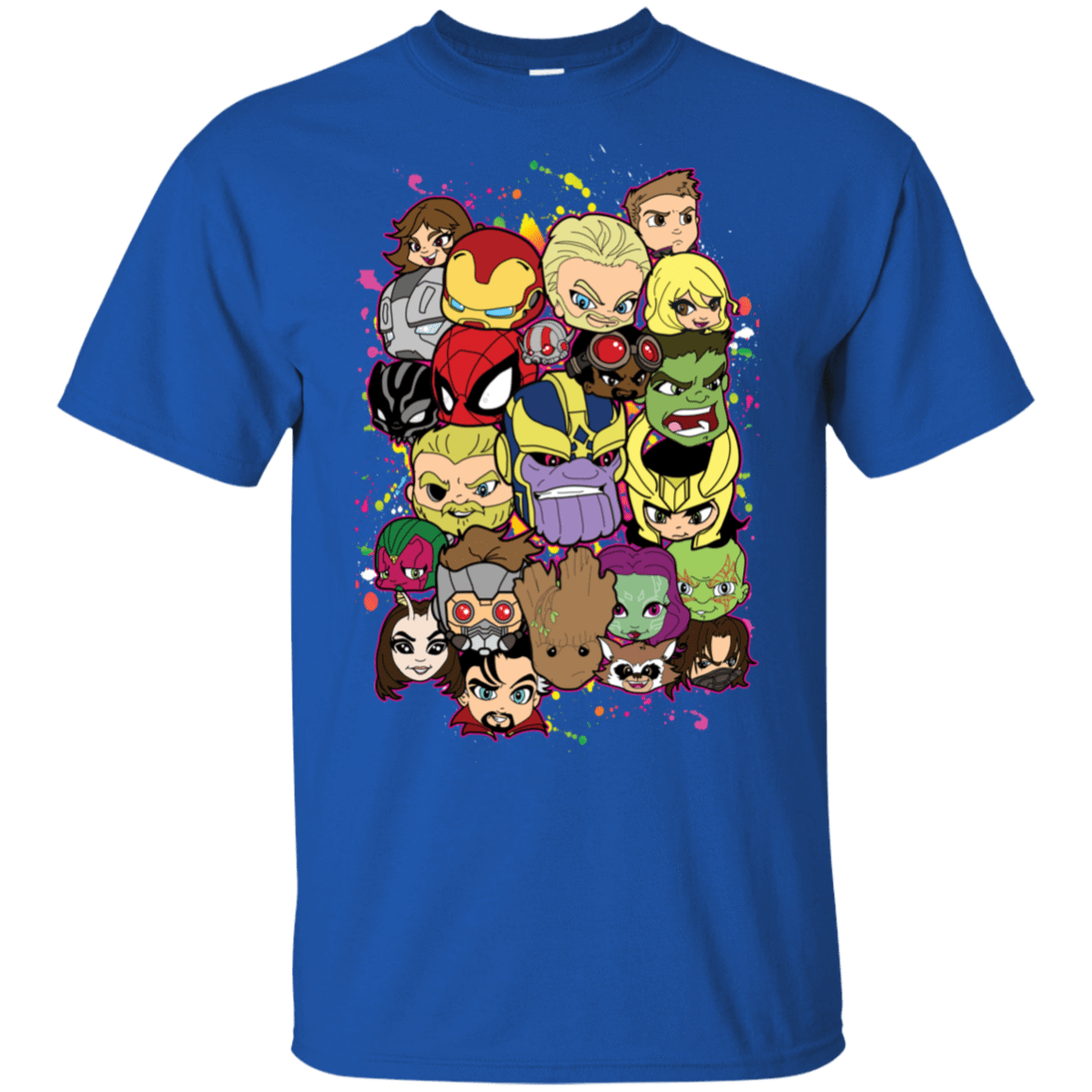 T-Shirts Royal / S Infinity Heads T-Shirt