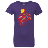 T-Shirts Purple Rush / YXS Infinity Iron Girls Premium T-Shirt