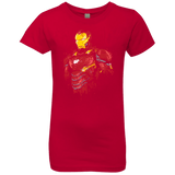 T-Shirts Red / YXS Infinity Iron Girls Premium T-Shirt