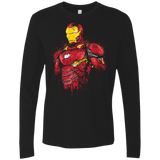 T-Shirts Black / S Infinity Iron Men's Premium Long Sleeve