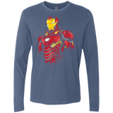 T-Shirts Indigo / S Infinity Iron Men's Premium Long Sleeve