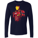 T-Shirts Midnight Navy / S Infinity Iron Men's Premium Long Sleeve